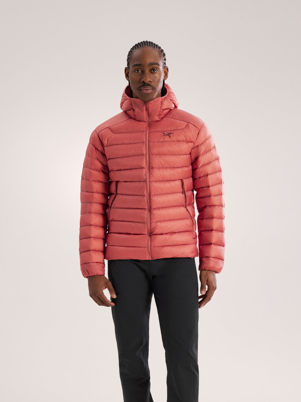 Cerium Hoody Stone Red Front View
