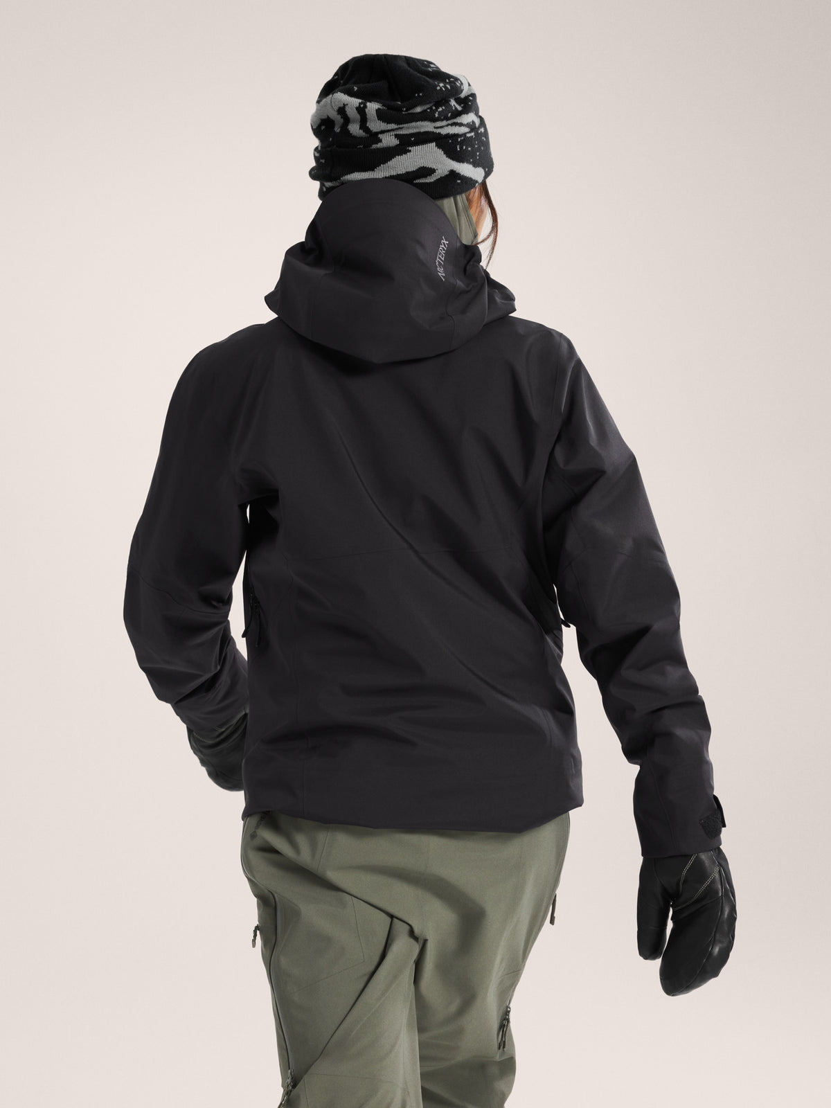 Sentinel Jacket Women's Black Back View