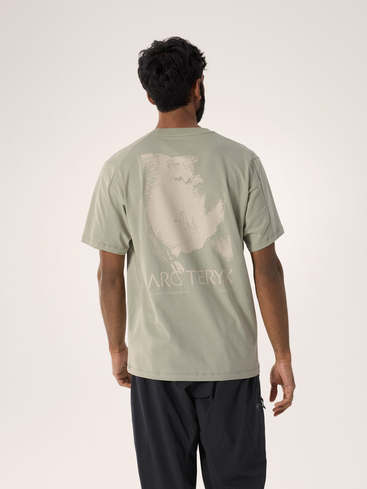 Kragg SL Cotton Cacodaemon Shirt SS Habitat / Sea Salt Back View