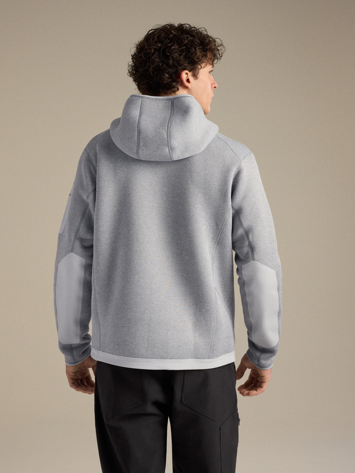 Covert Pullover Hoody Solitude Heather Back View
