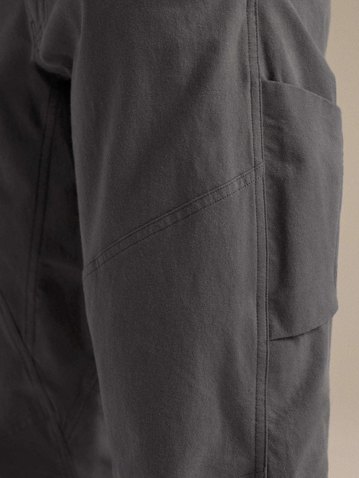 Cronin Cotton Pant Cloud Fabric Detail