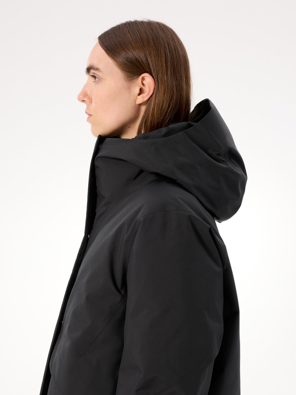 Ifora Down Jacket Women's Black Detail 2