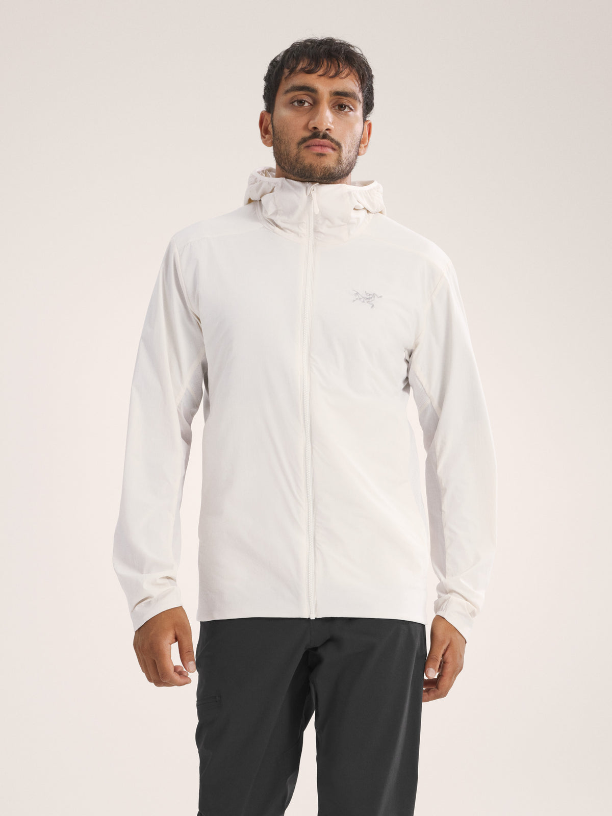 Atom SL Hoody Arctic Silk Front View