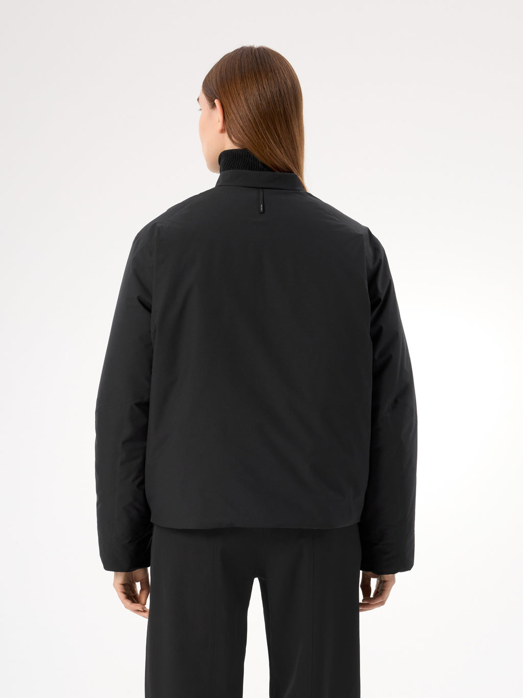 Decca Down Bomber Women's Black Back View