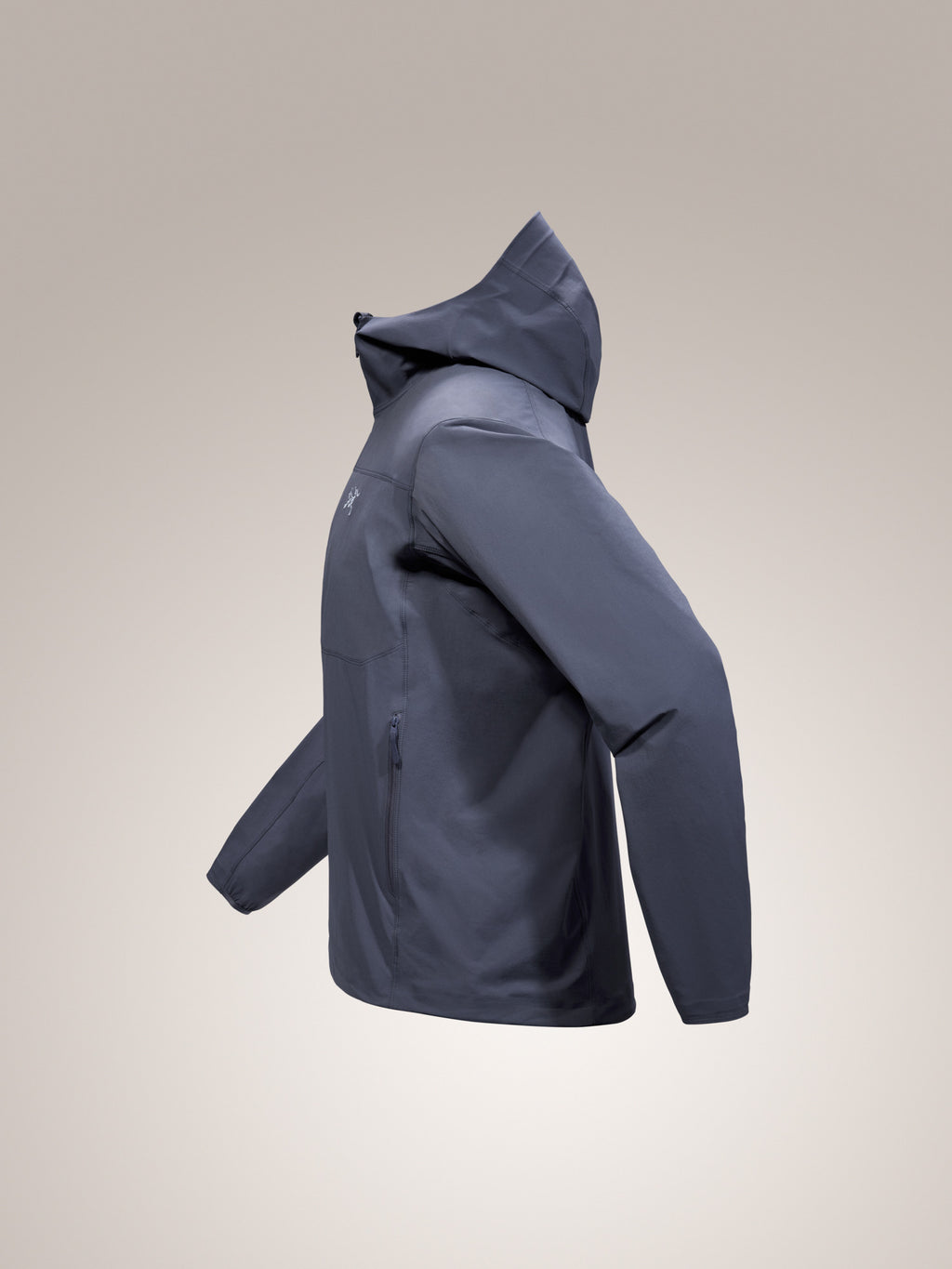 Gamma Lightweight Hoody Dk Stratus Profile