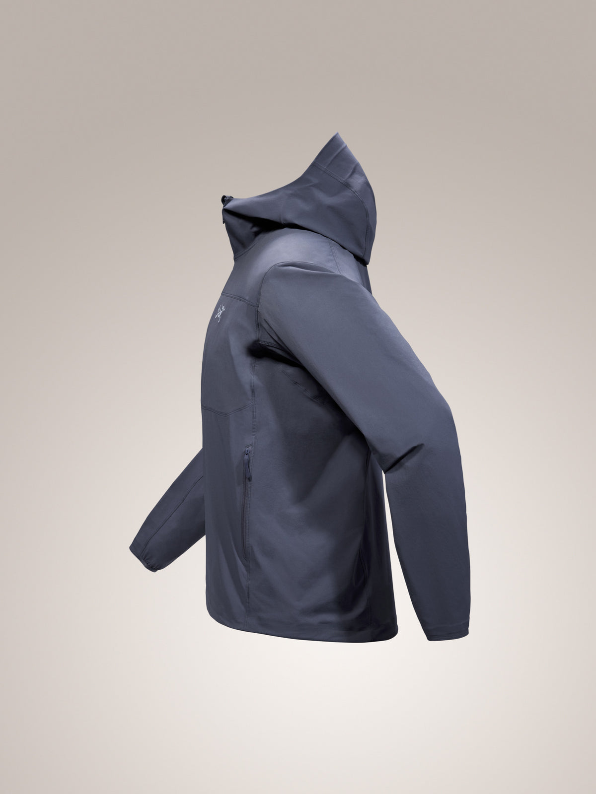 Gamma Lightweight Hoody Dk Stratus Profile