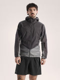 Norvan Windshell Hoody Cloud / Void Front View