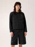 Sonii Utility Jacket Women's Black Front View