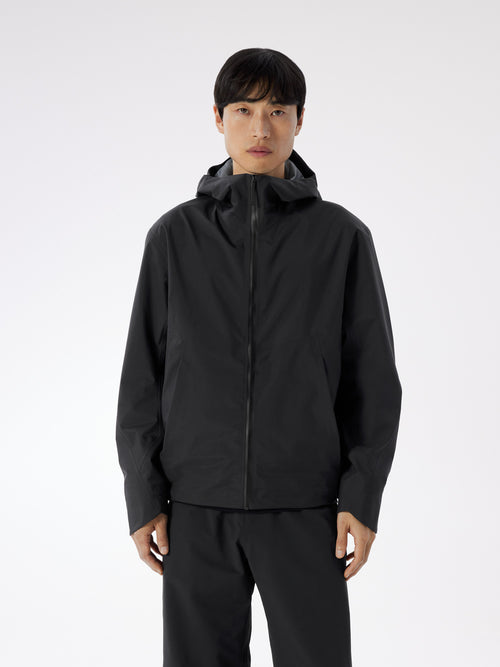 Arris Jacket Black Front View