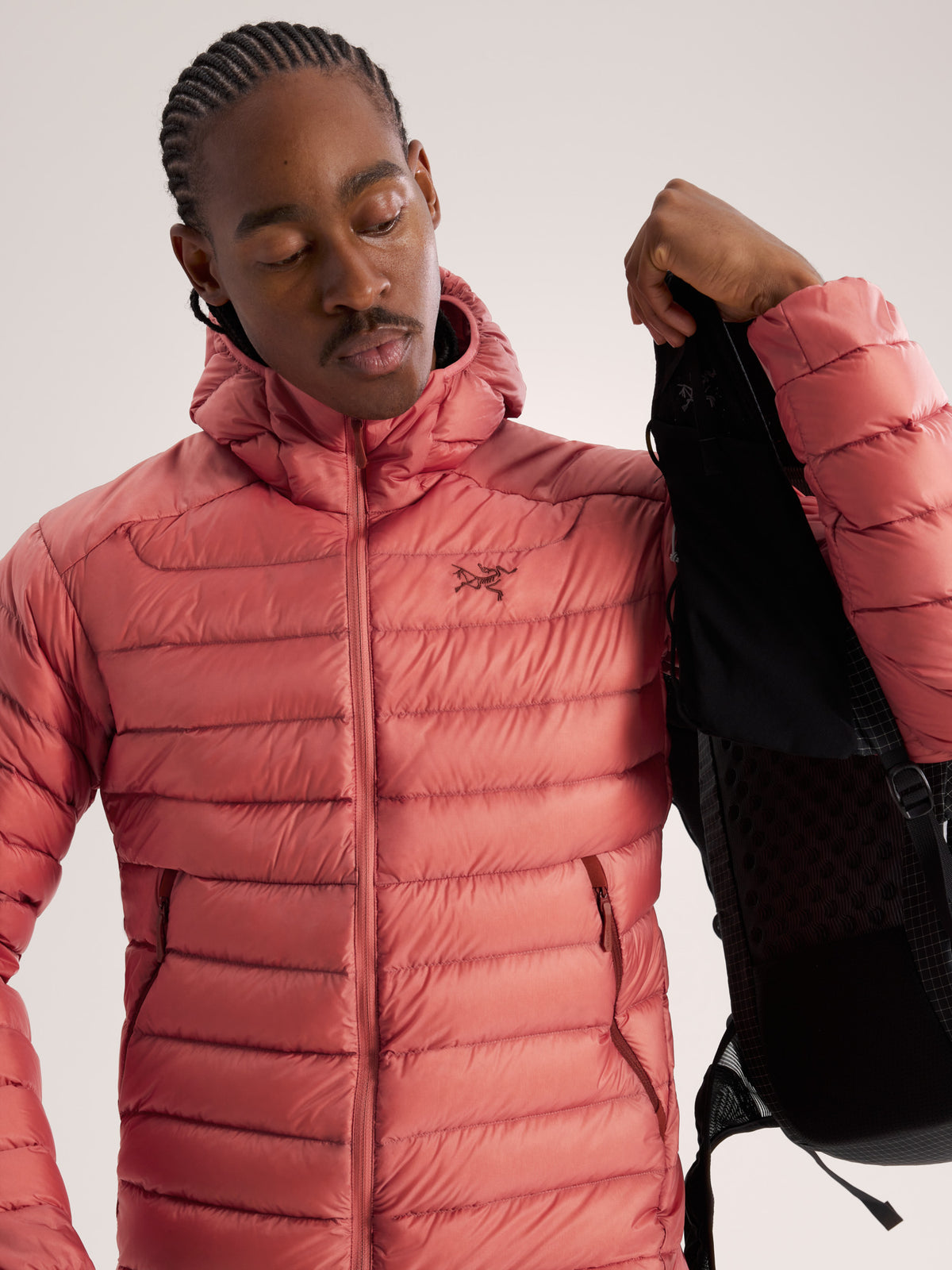 Cerium Hoody Stone Red Hover