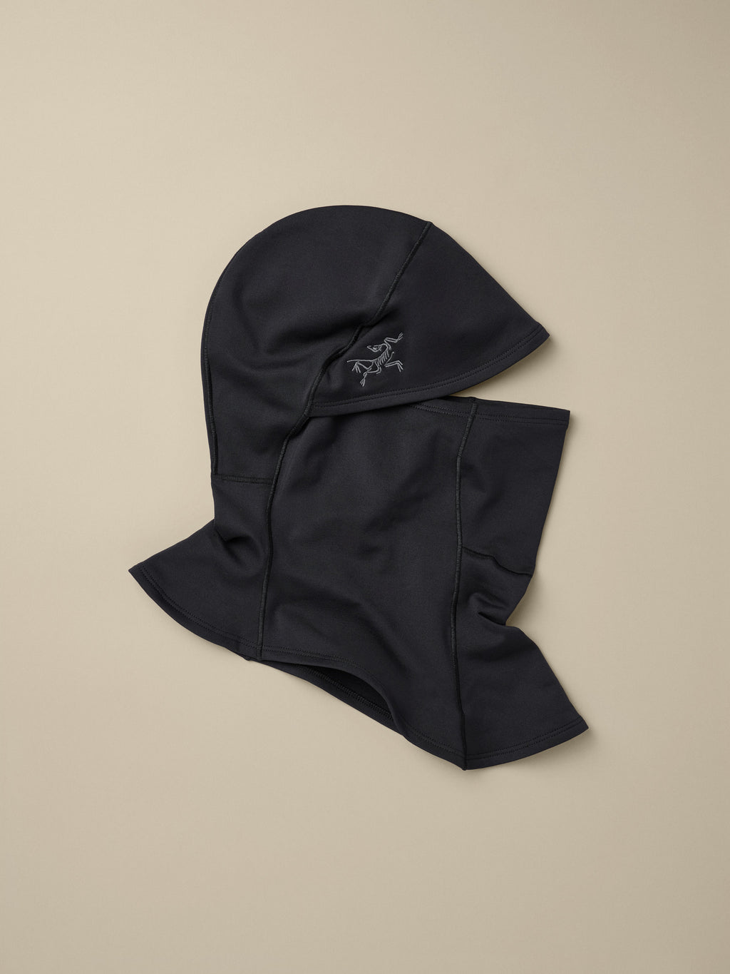 Rho Synthetic Balaclava Black Front