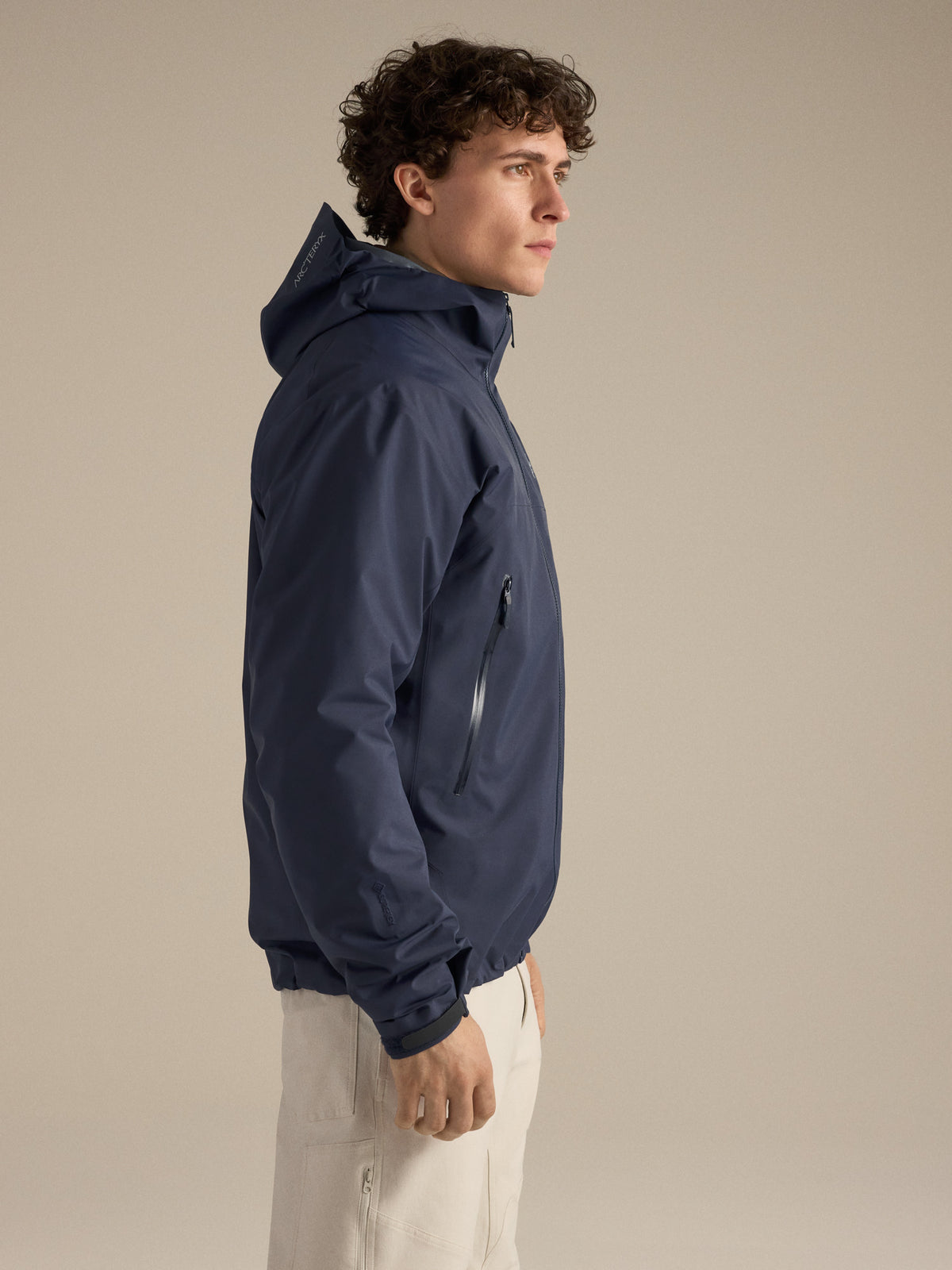 Beta Jacket Black Sapphire Side View