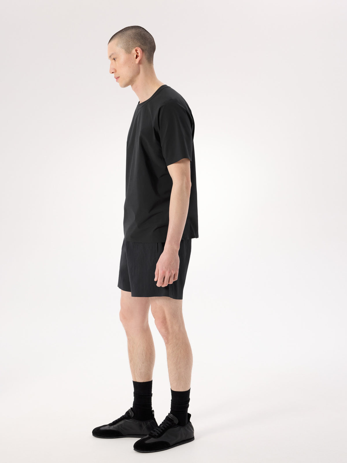 Dromos Tech T-Shirt Black Profile