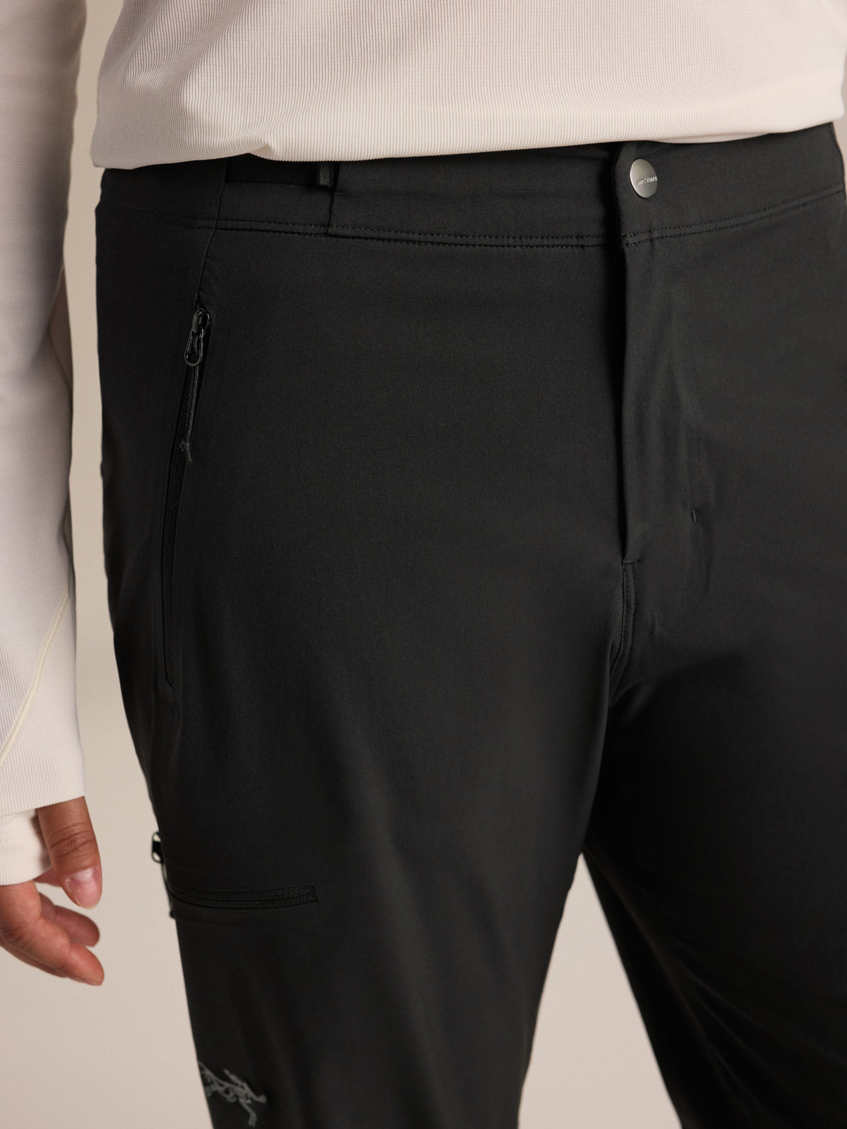Gamma Pant Women's Black Waist Detail