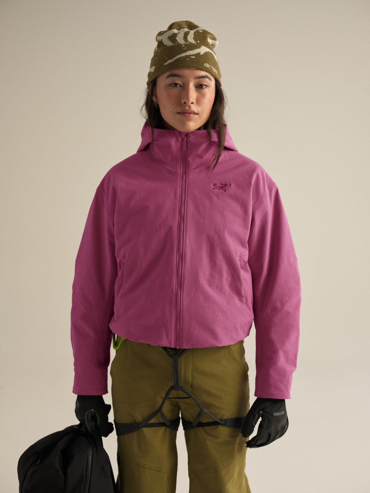 Clarkia AR Insulated Hoody Women's Lt Renegade Front View