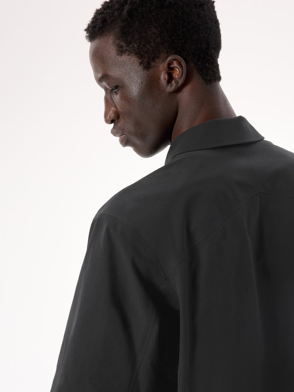 Field Shirt SS Black Detail 2
