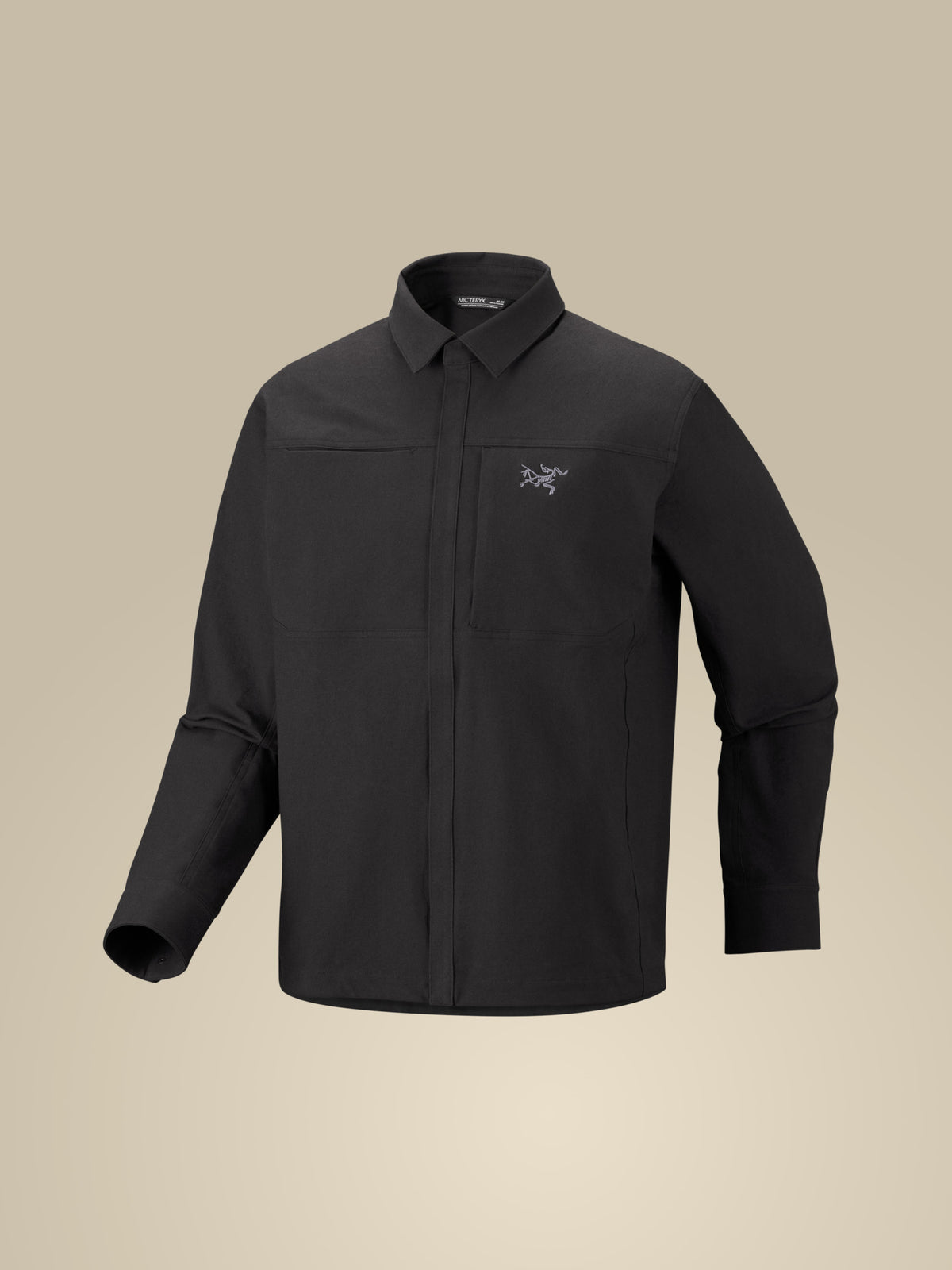 Cronin Cotton Overshirt Black 