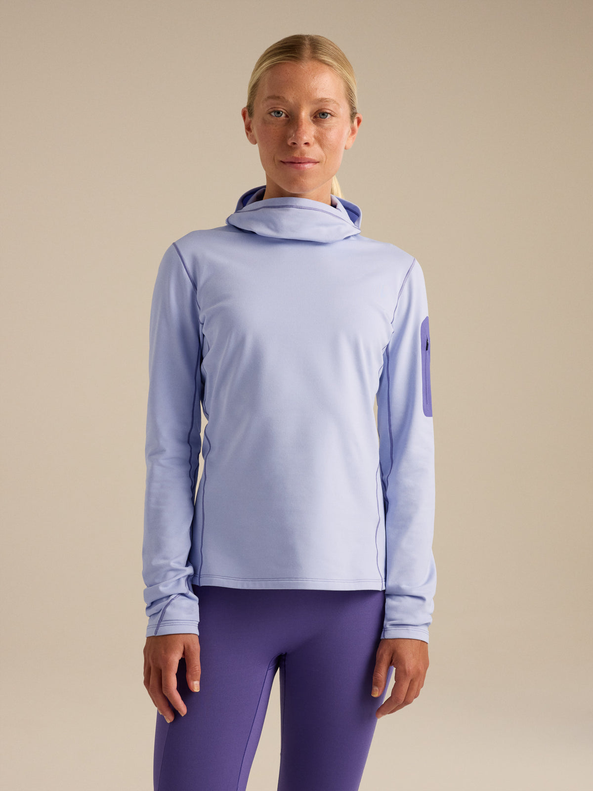 Rho Hoody Women's Kasumi / Blurple Front View