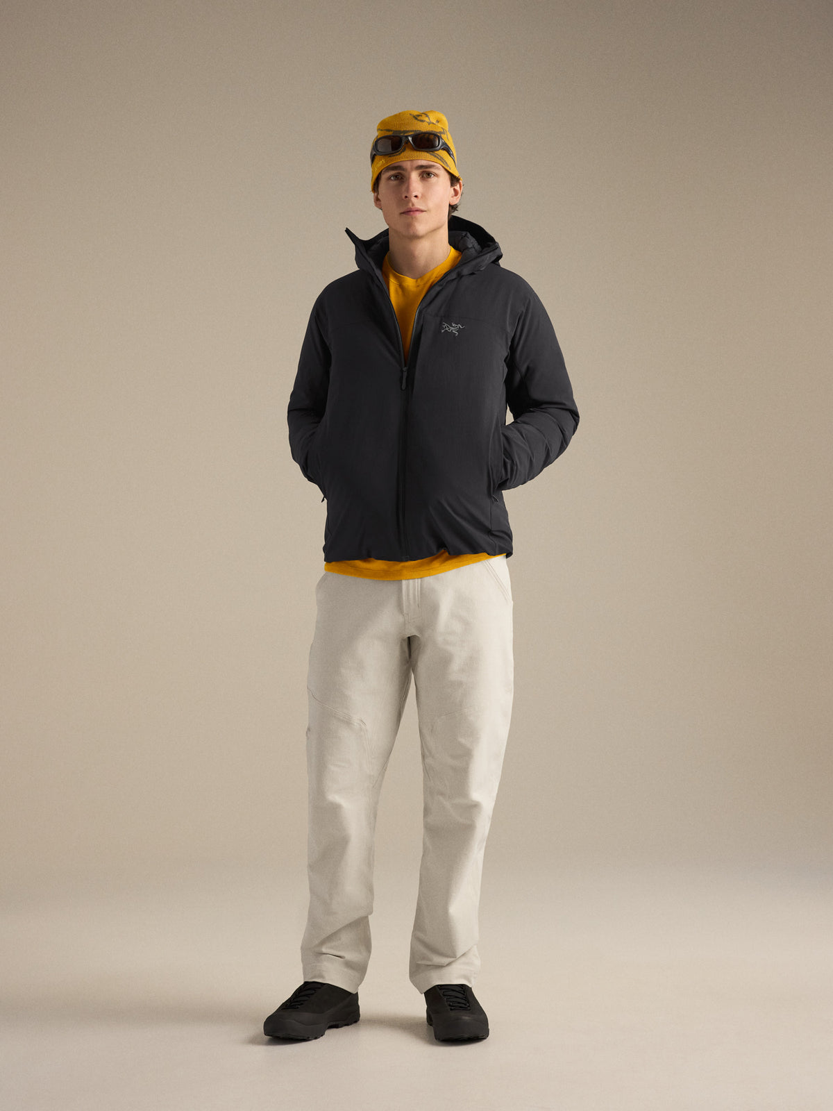 Epsilon Down Hoody Black Hover