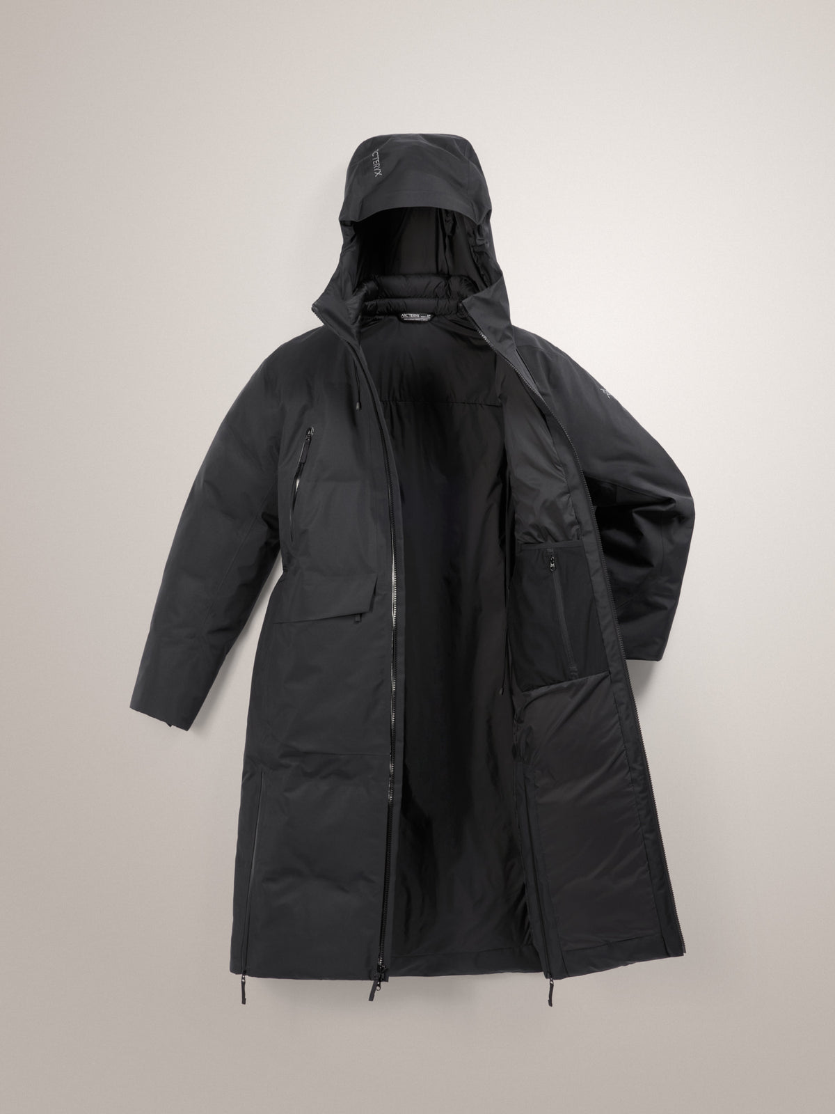 Liatris Down Parka Women's Black Flat