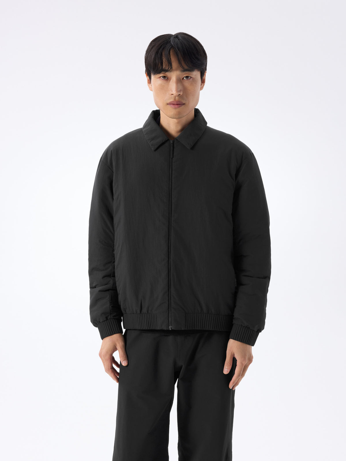 Naroda Insulated Jacket Black Front View