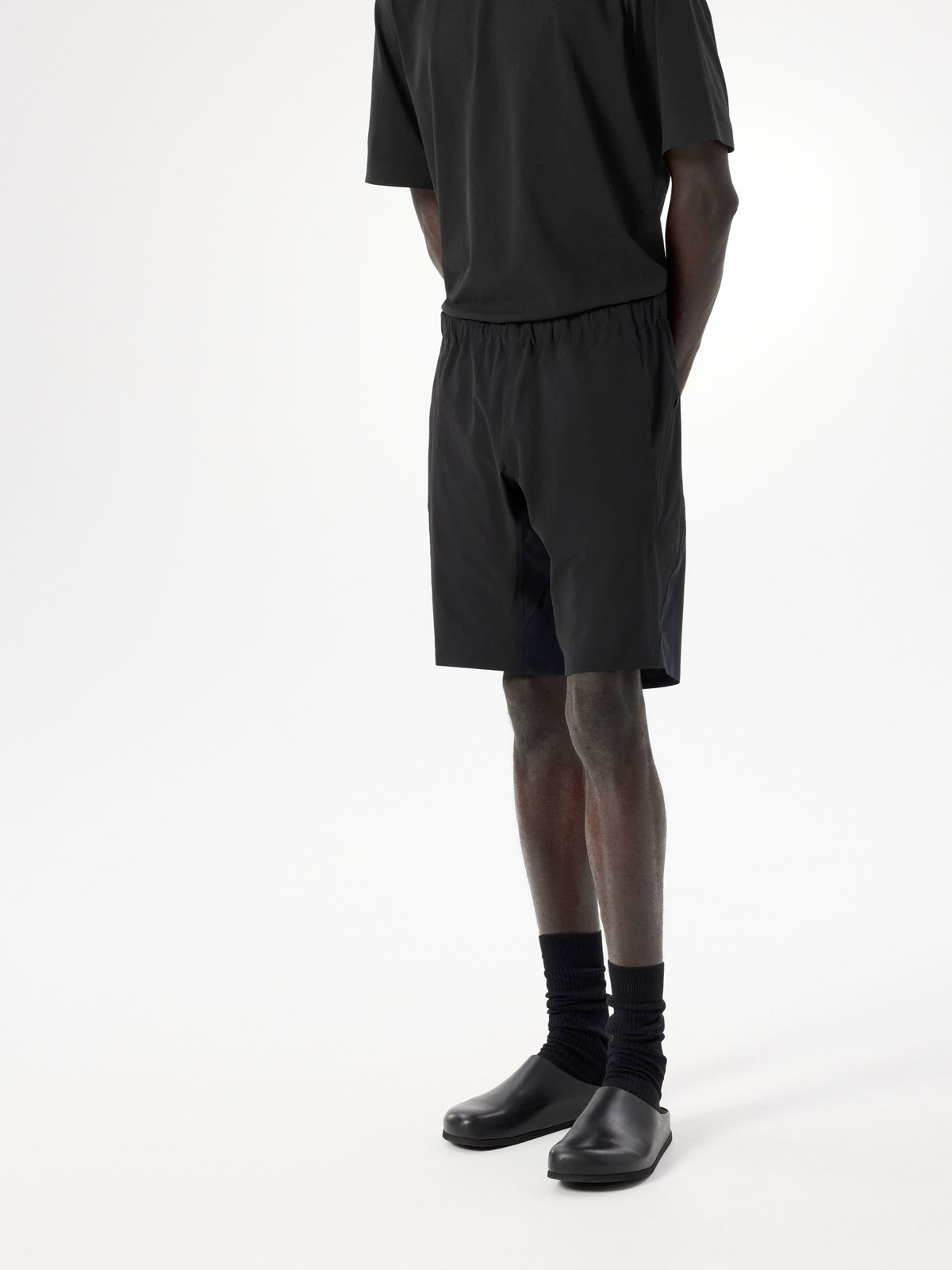 Secant Comp Short Black Front View