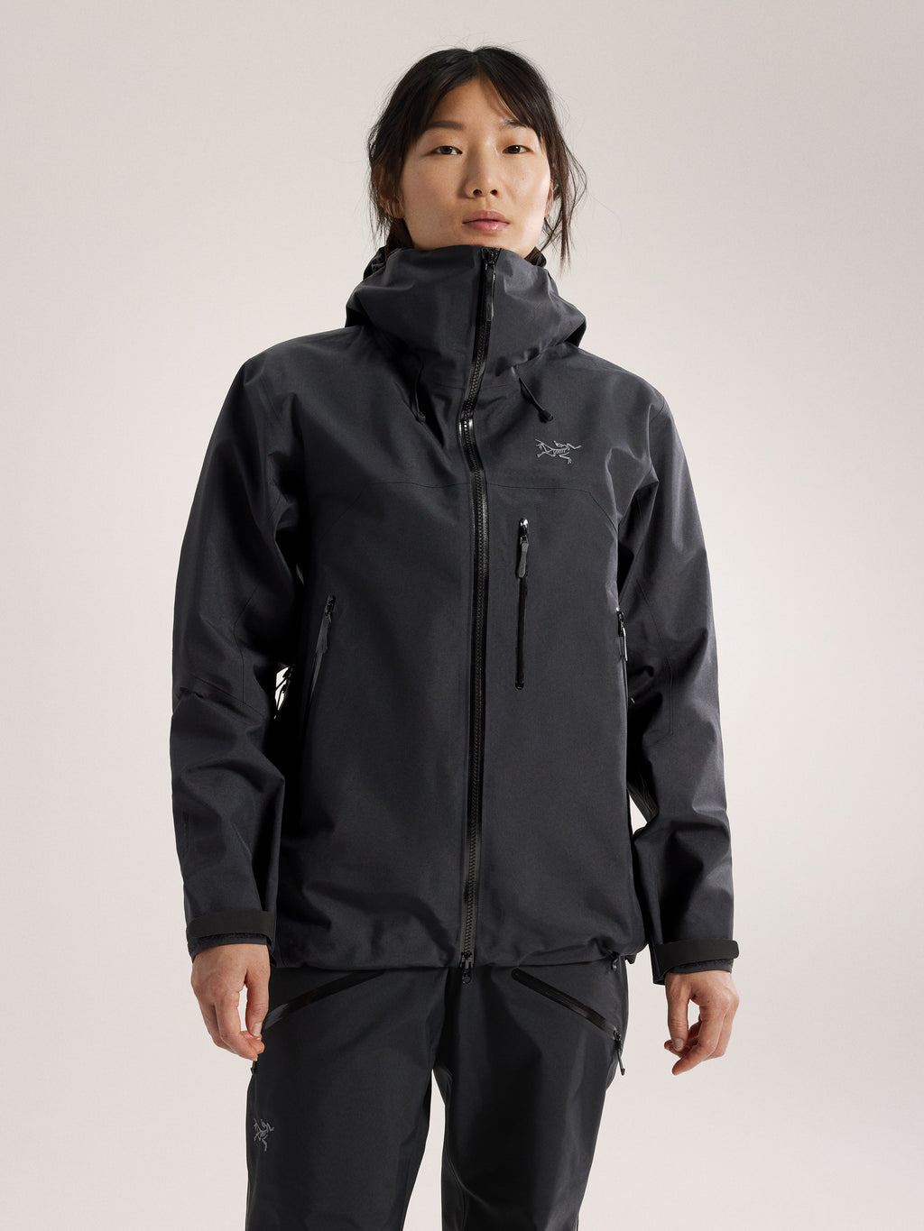Beta SV Jacket Women's Black Front View