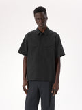 Field Shirt SS Black Front View