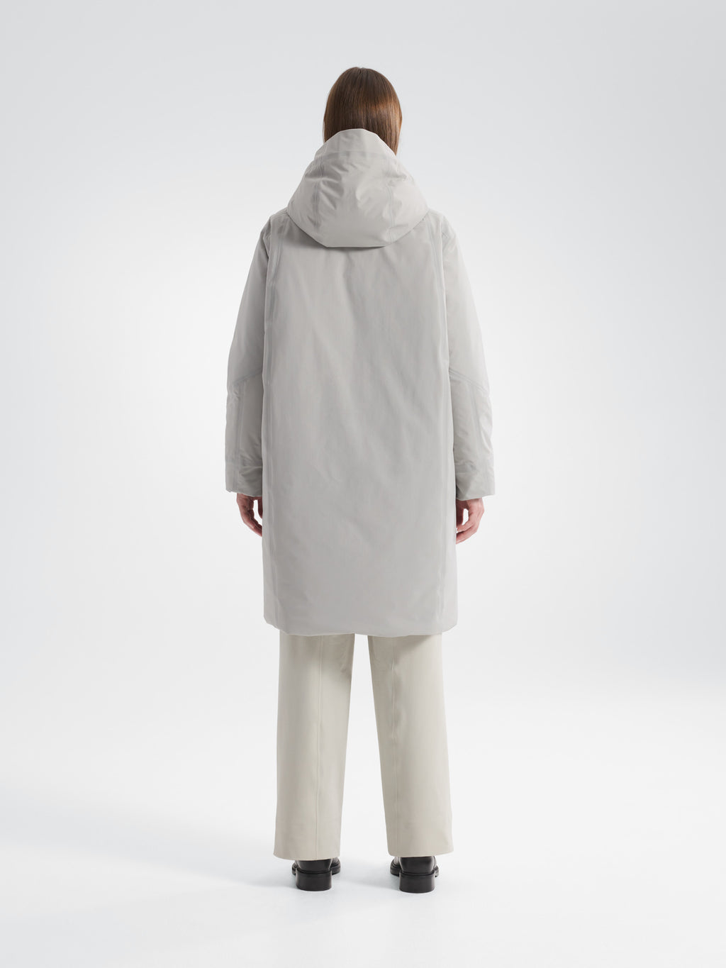 Decca Down Parka Women's Dark Cocoon Back View