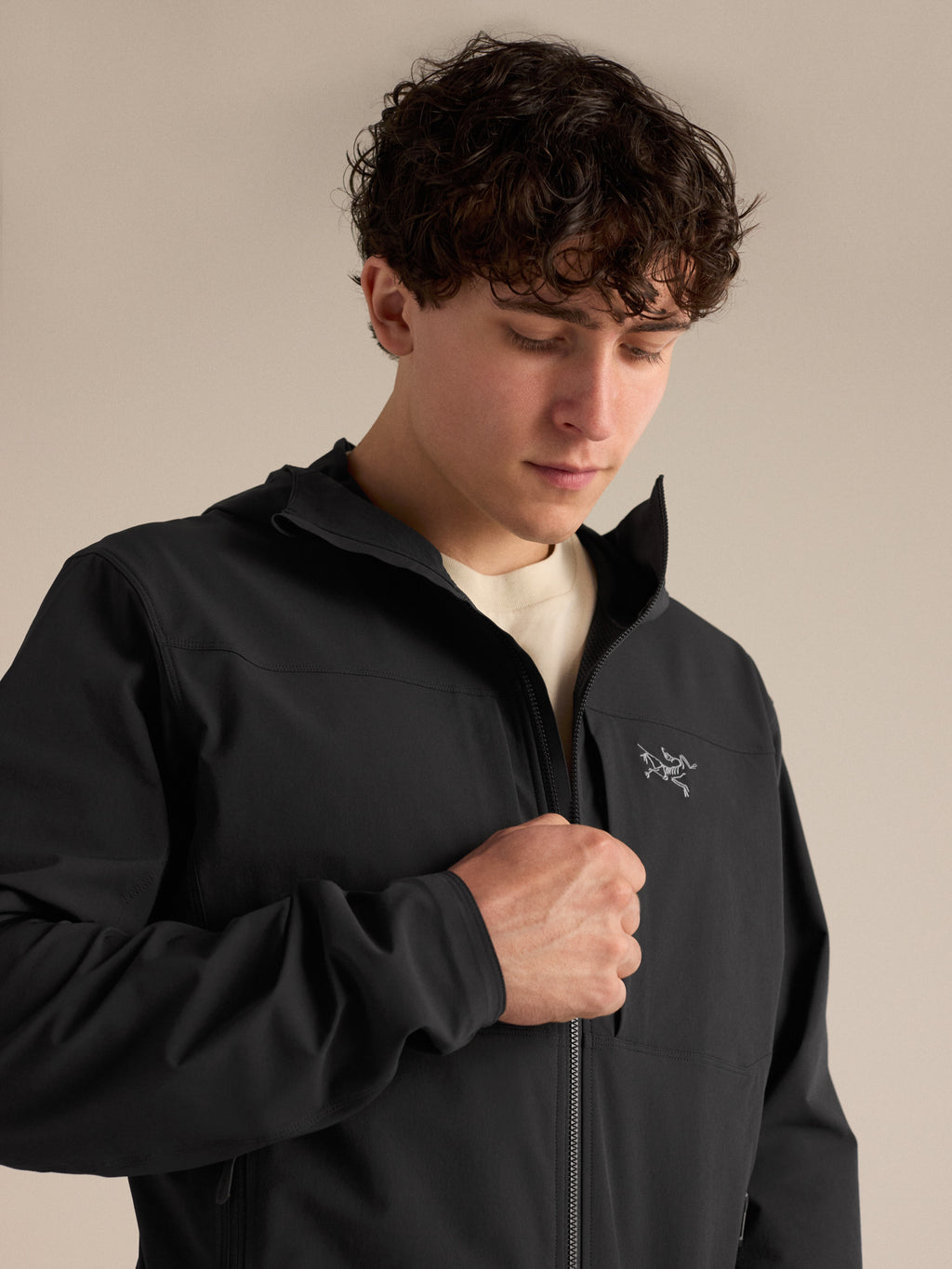 Gamma Hoody Black Detail 2