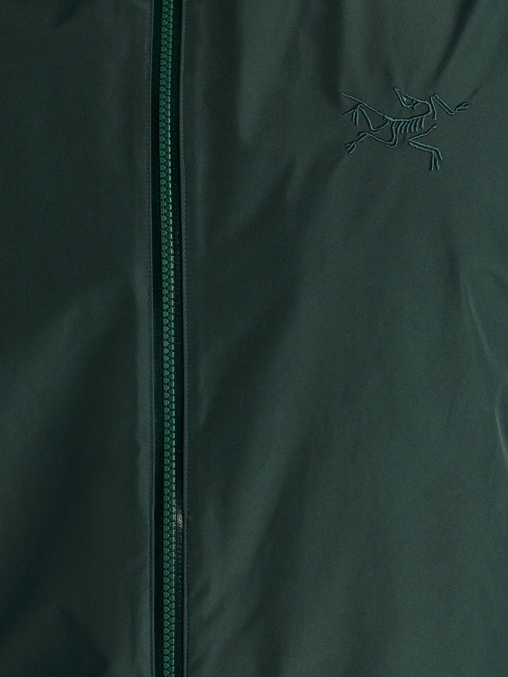 Solano Hoody Dark Jade Fabric Detail