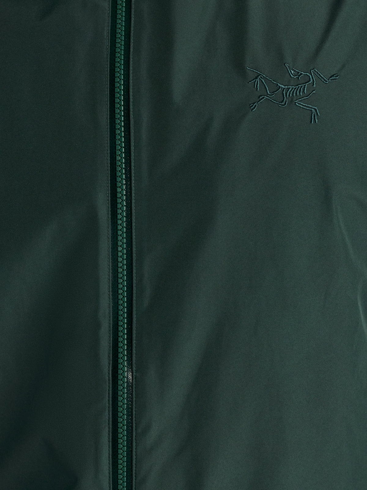 Solano Hoody Dark Jade Fabric Detail
