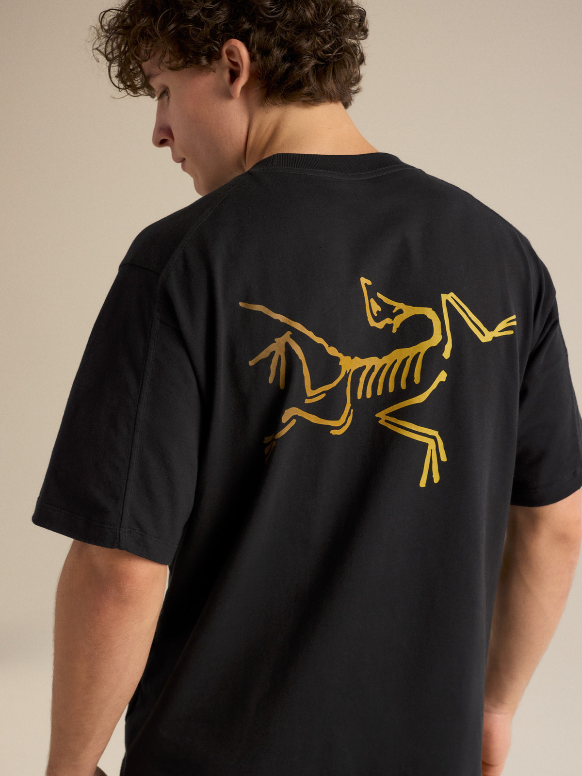 Kragg Cotton Logo Shirt SS 24K Black Detail 1