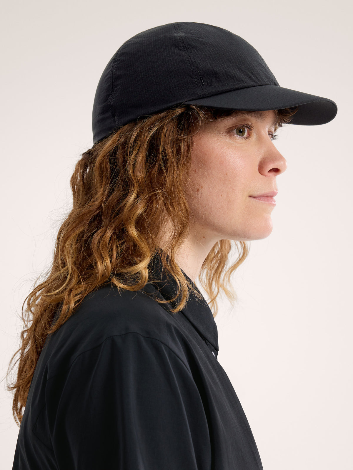 Sinsola Cinch Cap Black Side View