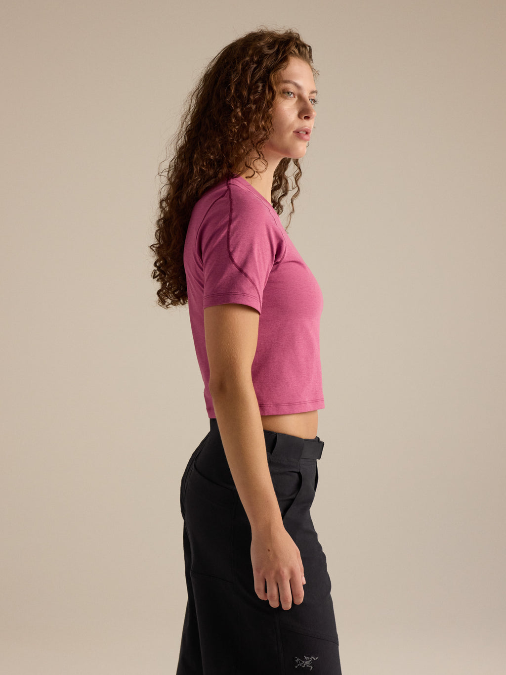 Rula T-Shirt SS Women's Lt Renegade / Renegade Side View