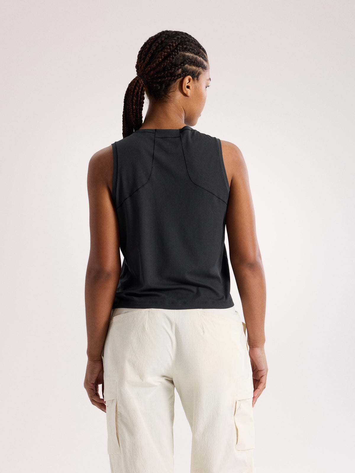 Sunna Tank Women's Black Back View