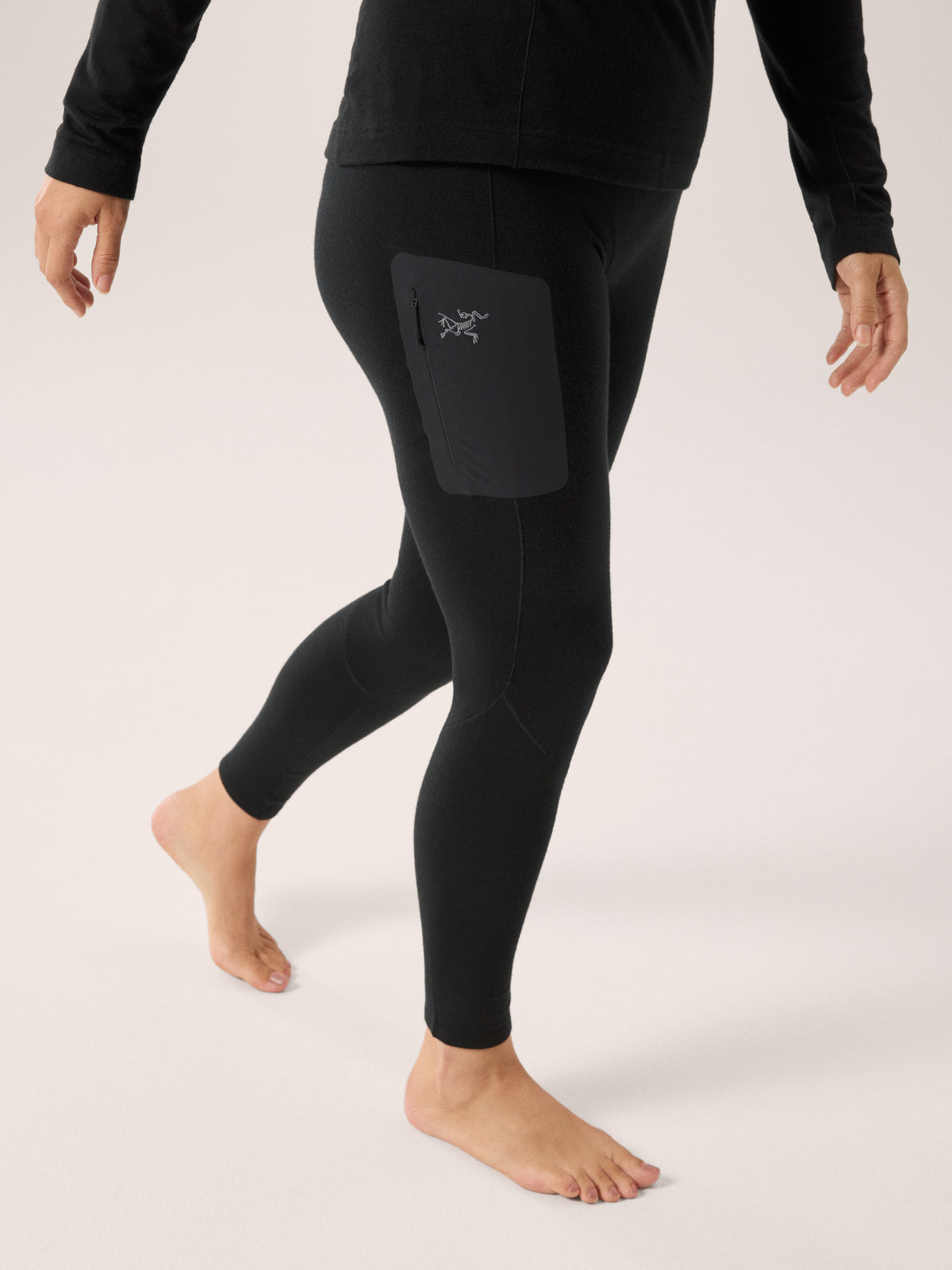 Satoro Merino Wool Bottom Women's Black Hover