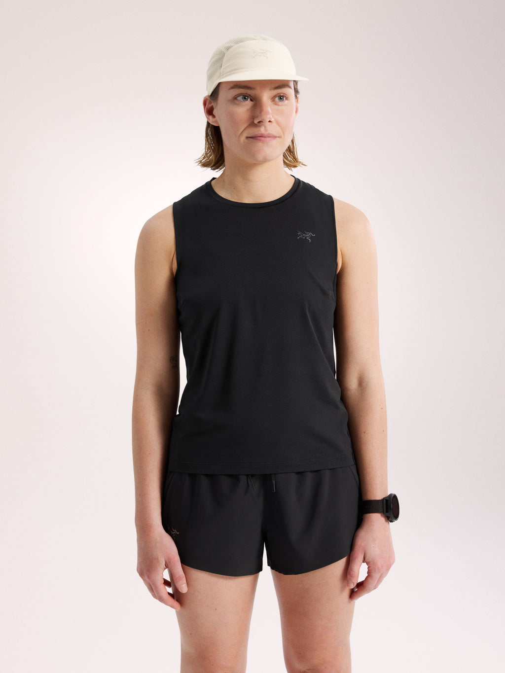 Norvan Tank Women's Black Front View
