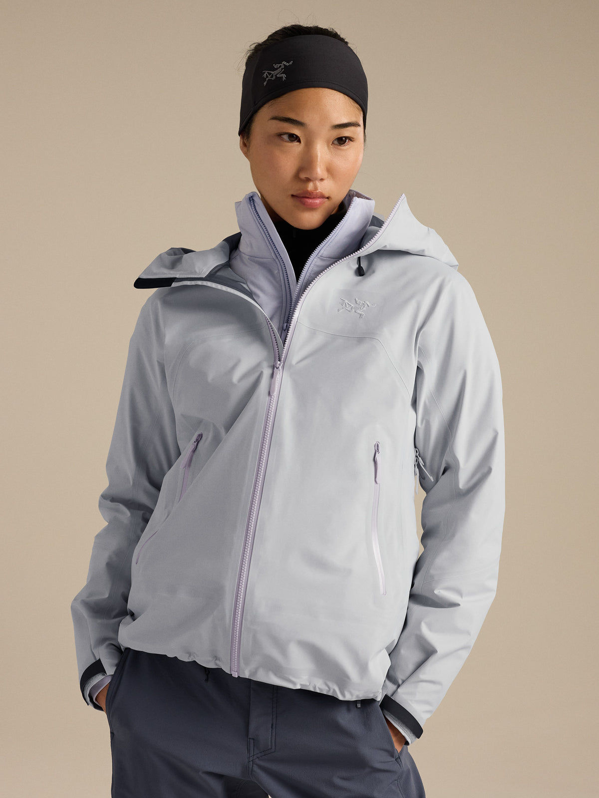 Beta SL Jacket Women's Solitude Detail 1