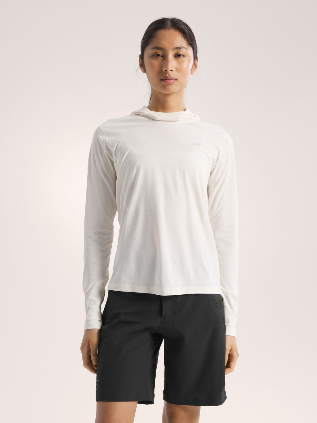 Sunna Hoody Women's Arctic Silk Front View