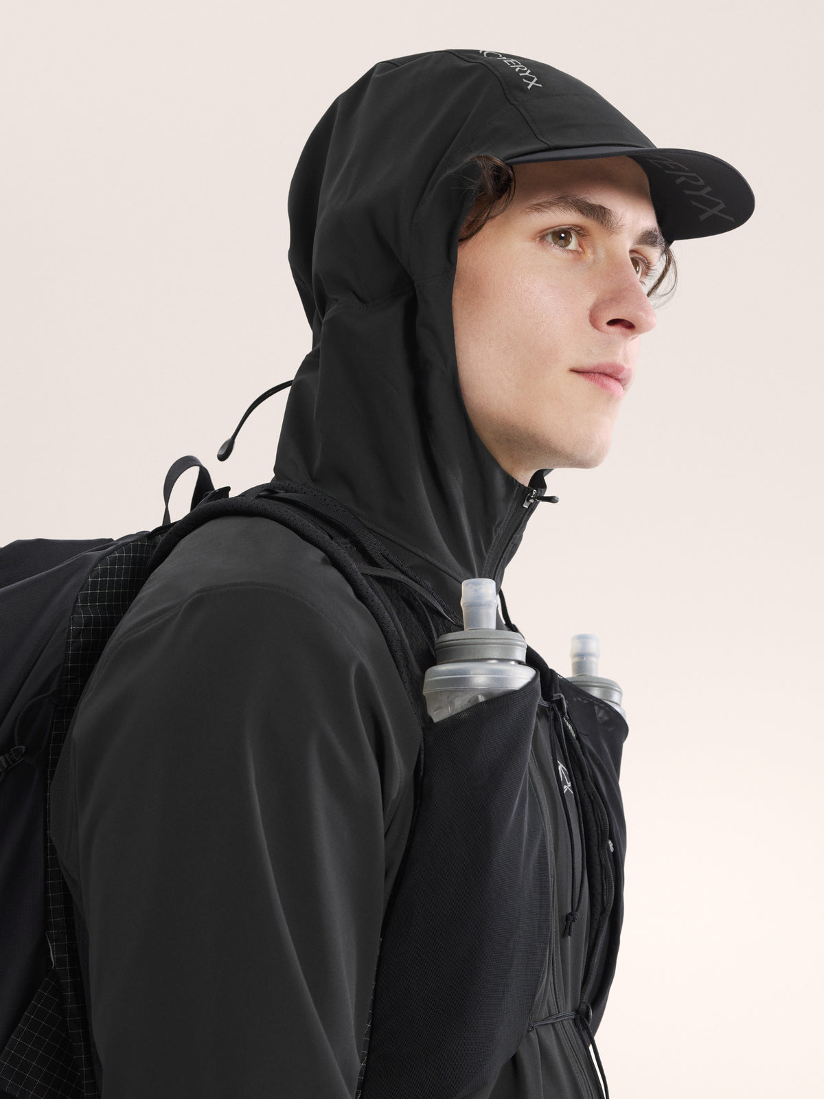 Incendo Hybrid Hoody Black Hood