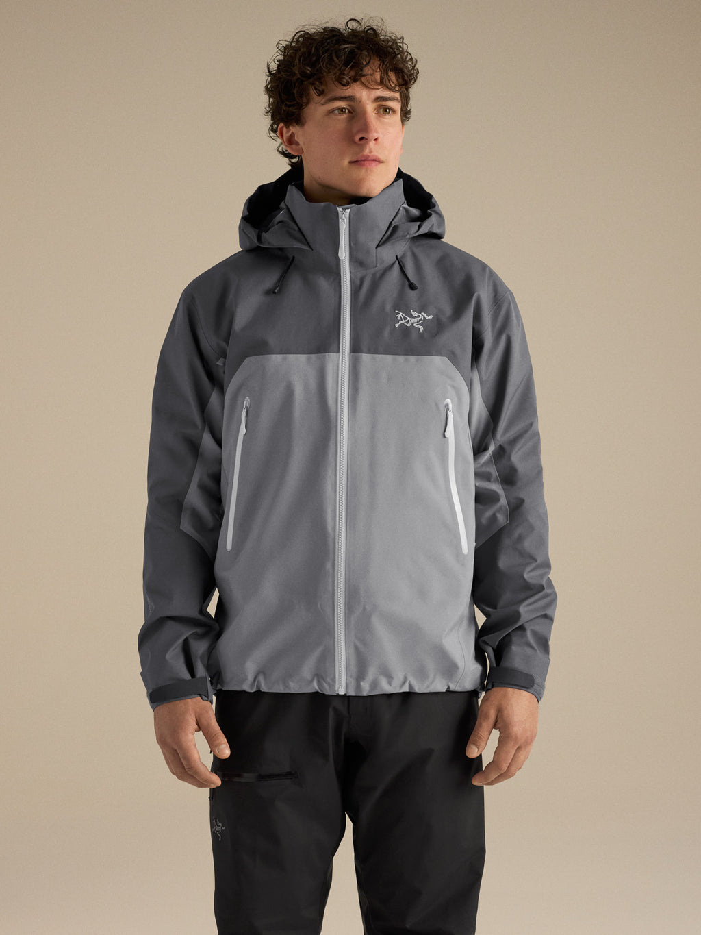 Beta AR Jacket Cloud / Void Front View