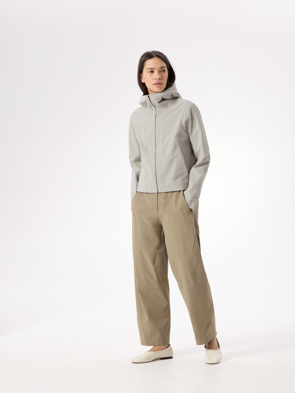 Focal Hoody Women's Dark Cocoon Front View