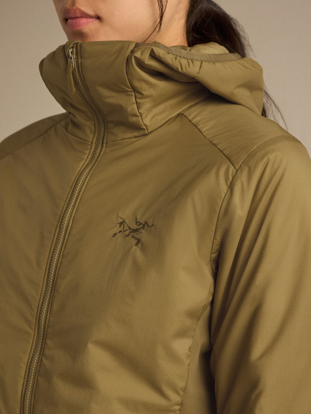 Atom Hoody Women's Bracken Fabric Detail