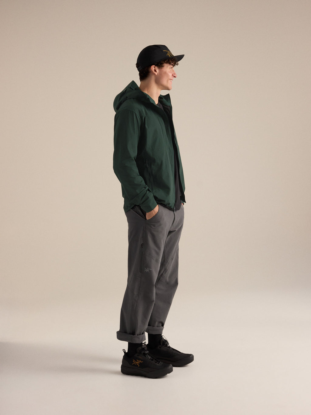 Gamma Lightweight Hoody Dark Jade Hover