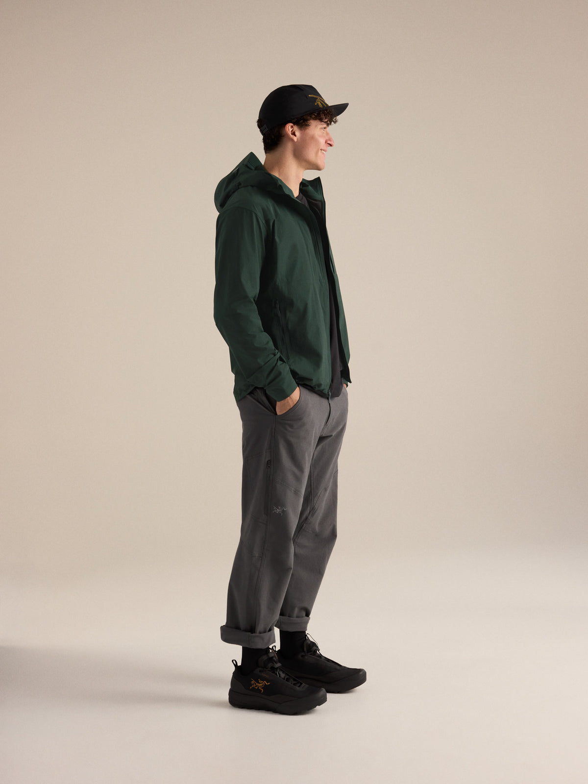 Gamma Lightweight Hoody Dark Jade Hover
