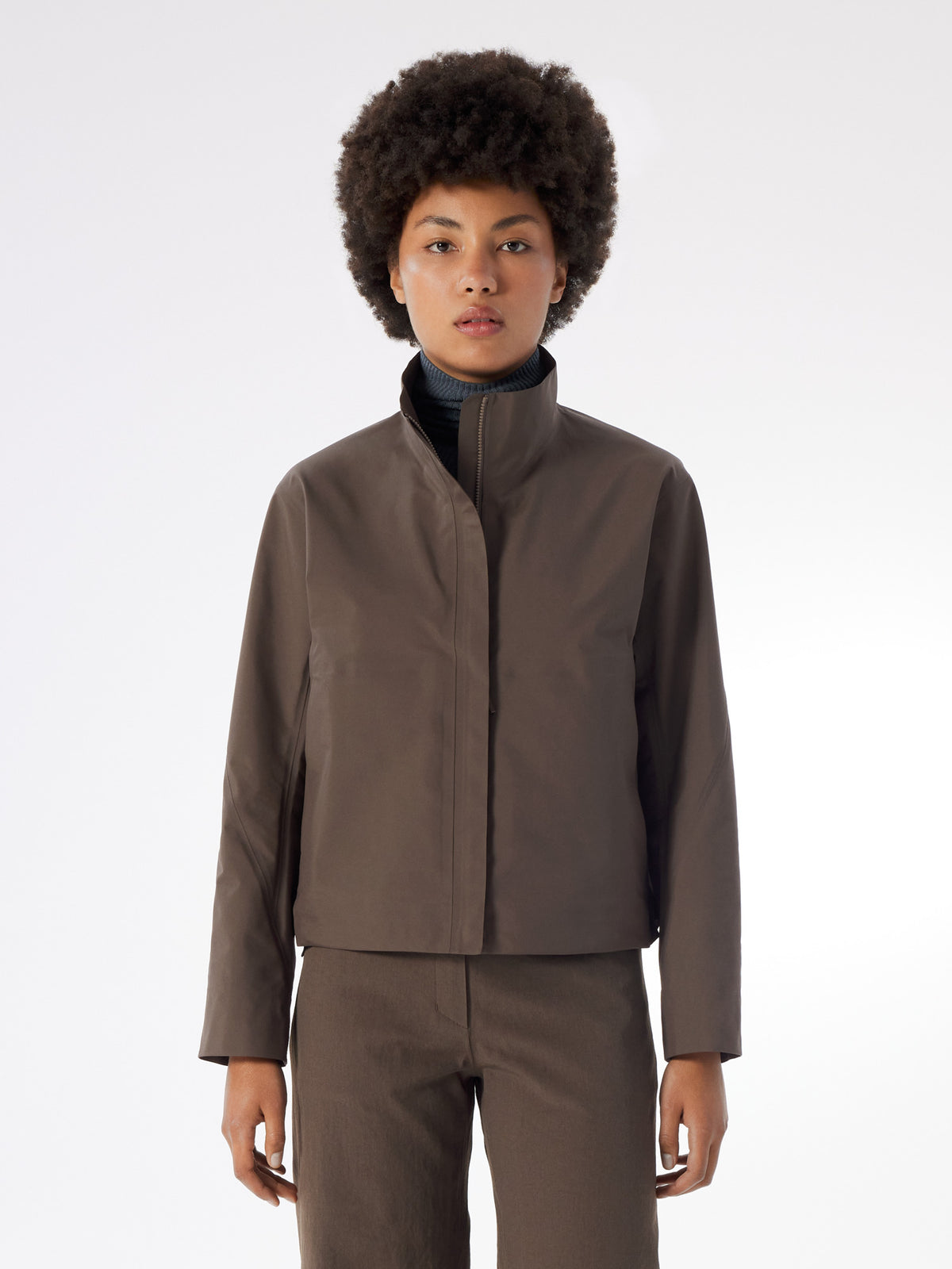Centra Jacket Women's Sable Front View