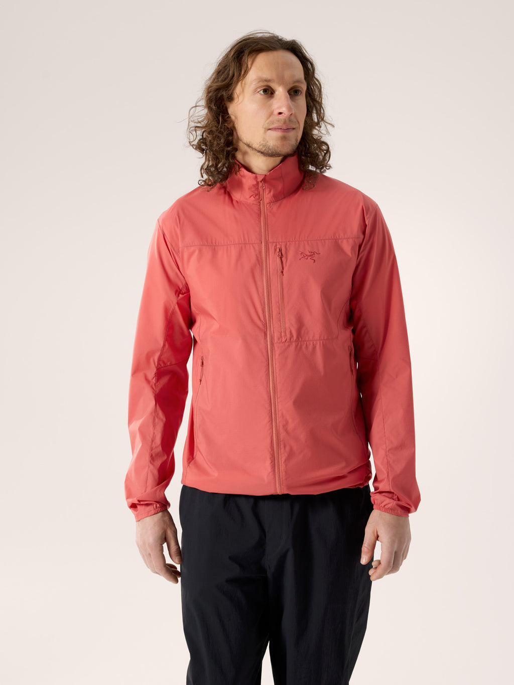 Squamish Jacket Stone Red Front View