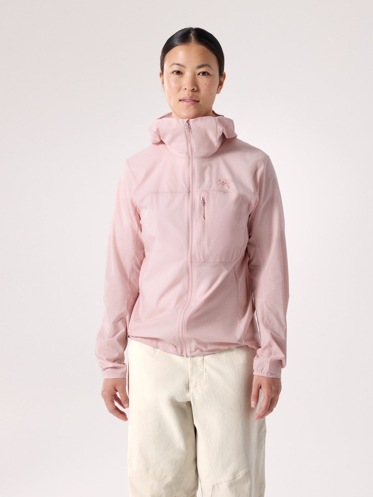 Squamish Hoody Women's Alpine Rose Front View