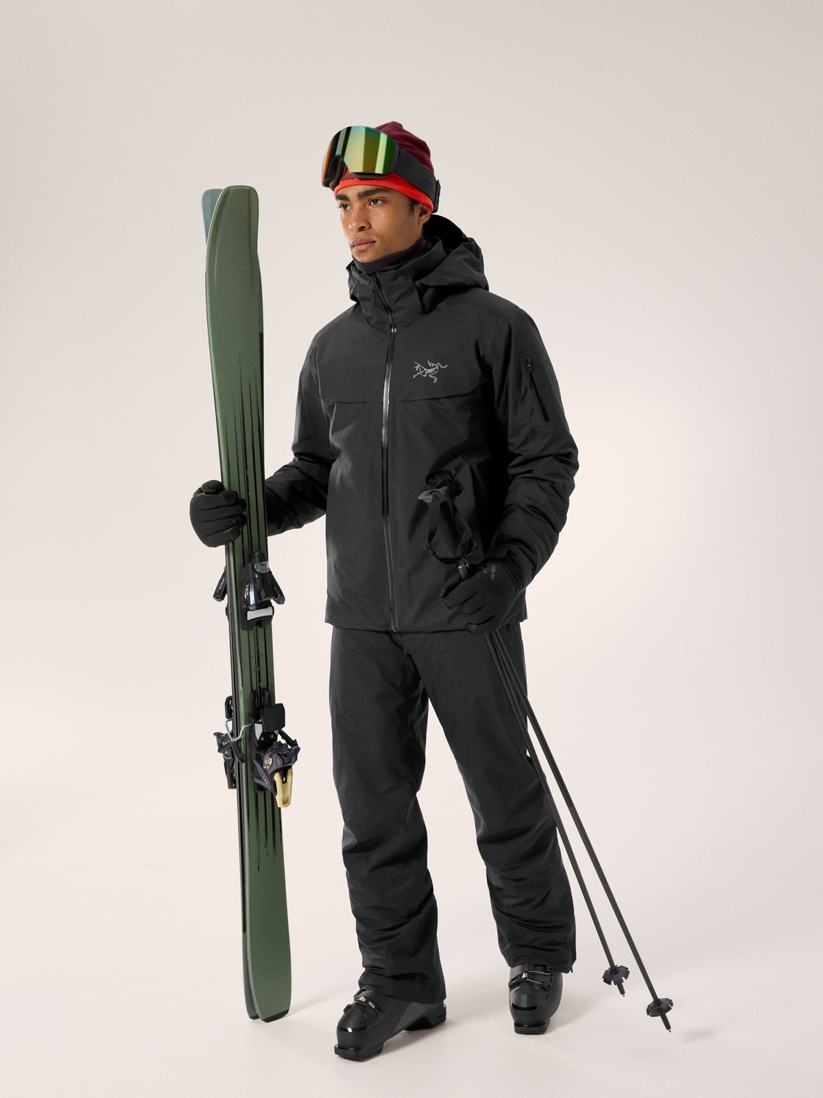 Macai Jacket Black Full Body